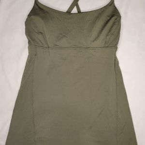 Lululemon Olive green Size 4 Tank